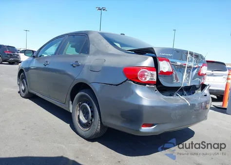 2011 Toyota Corolla Le z USA, uszkodzony, nr VIN 2T1BU4EE2BC536014